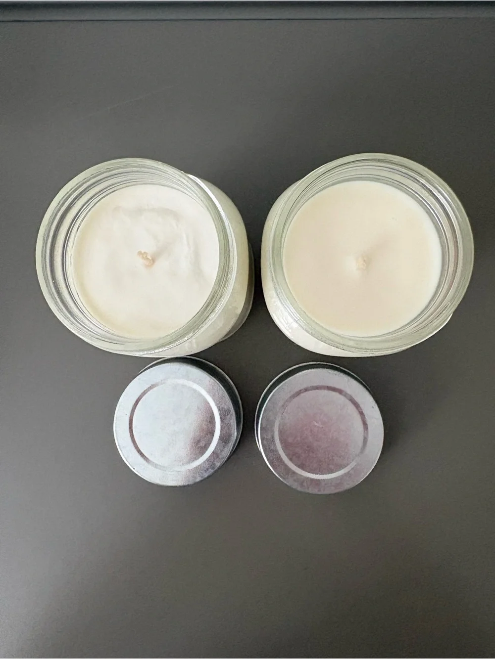 Antique Candle Co. - Two 16 oz. Candles (Almond Vanilla & Maple Butter)